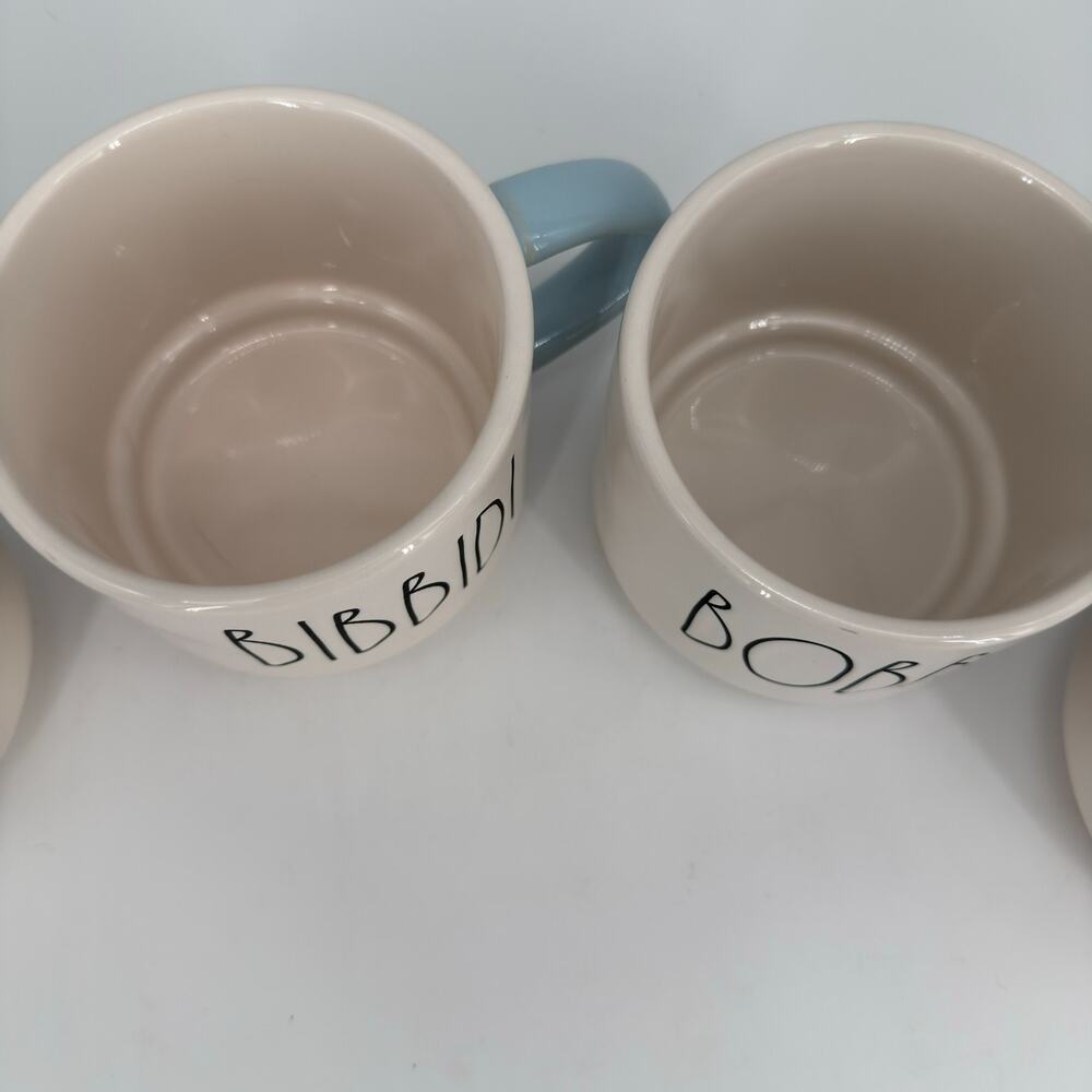 Disney Rae Dunn Cinderella Stackable Mugs Cups Rack Bippidi Boppidi Boo Set of 4 - Picture 9 of 14